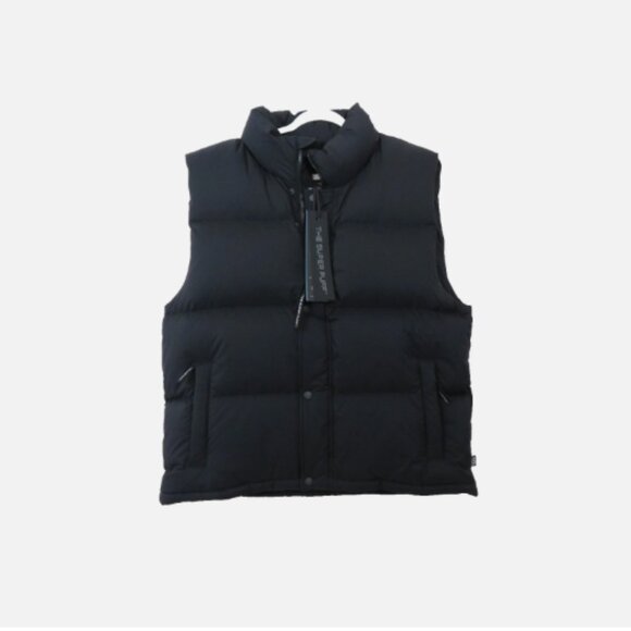 Aritzia Size XL Mens Super Puff Vest Black 700 Goose Down NEW $225 - Picture 1 of 9